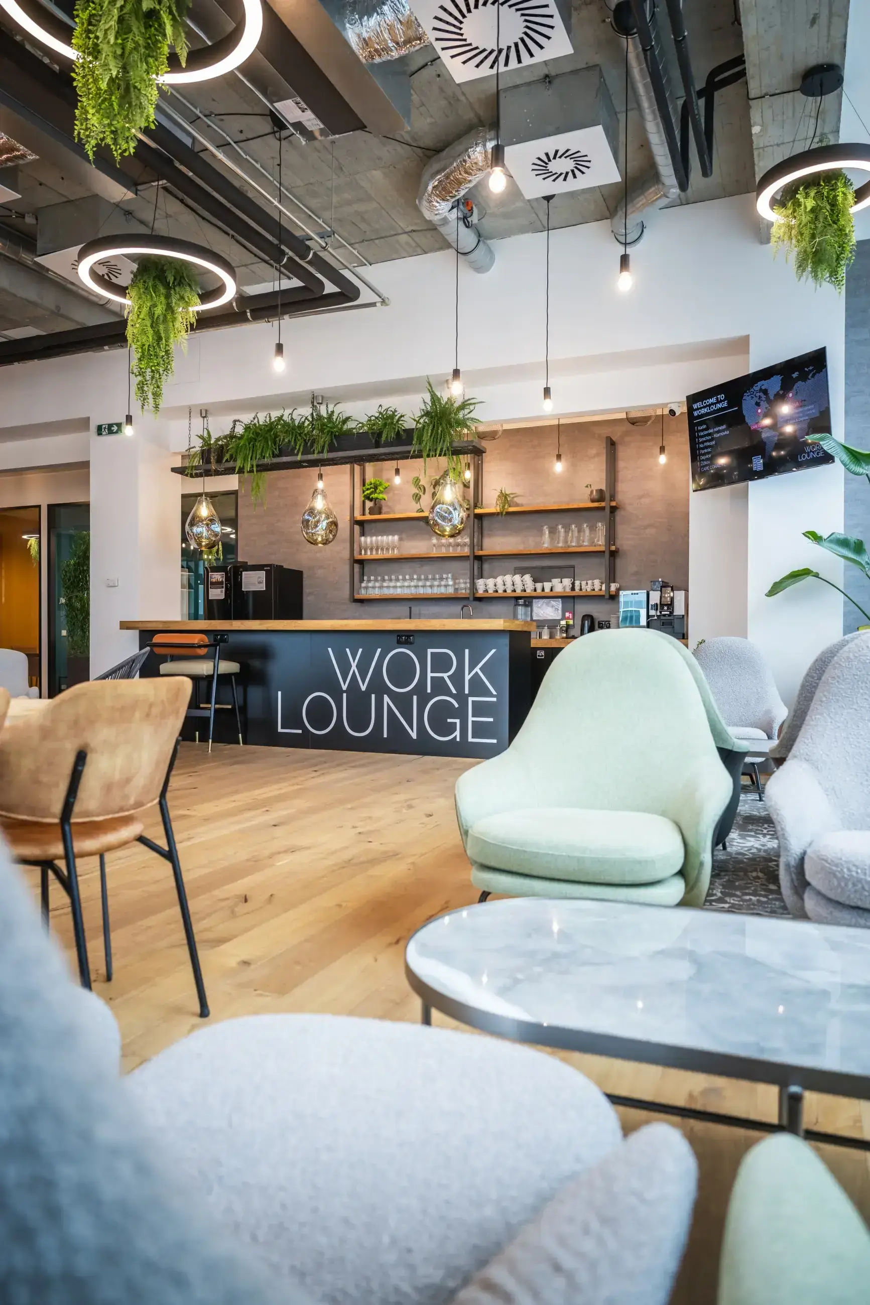 Servisované kanceláře Work Lounge, Hvězdova, Praha 4 - Pankrác