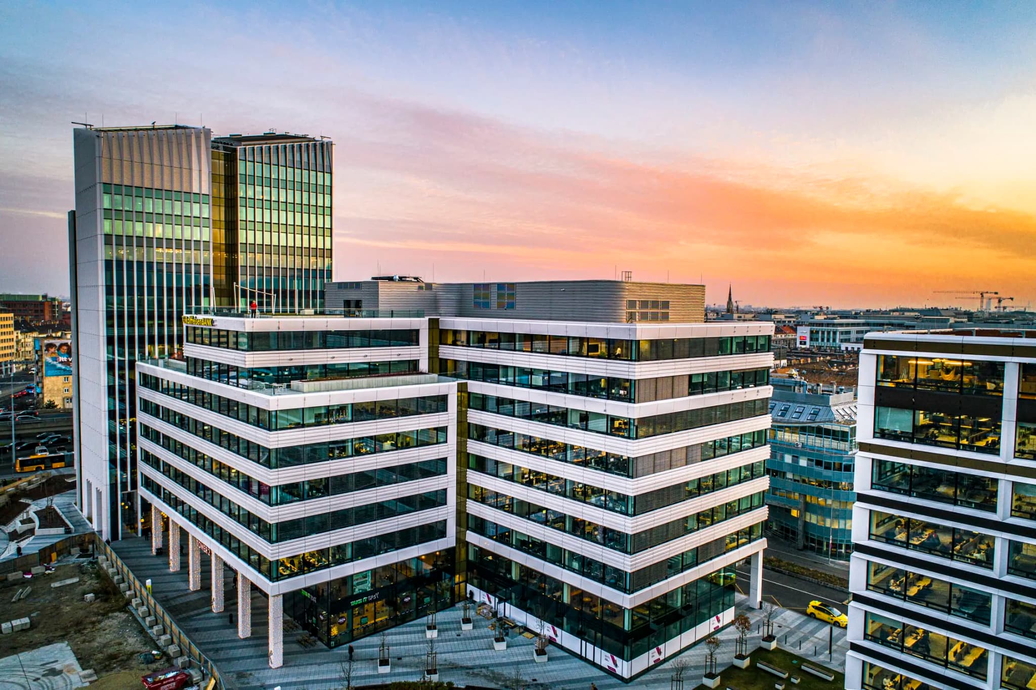 There is a shortage of high-quality office space in Prague. As a result, companies prefer to extend their leases rather than move