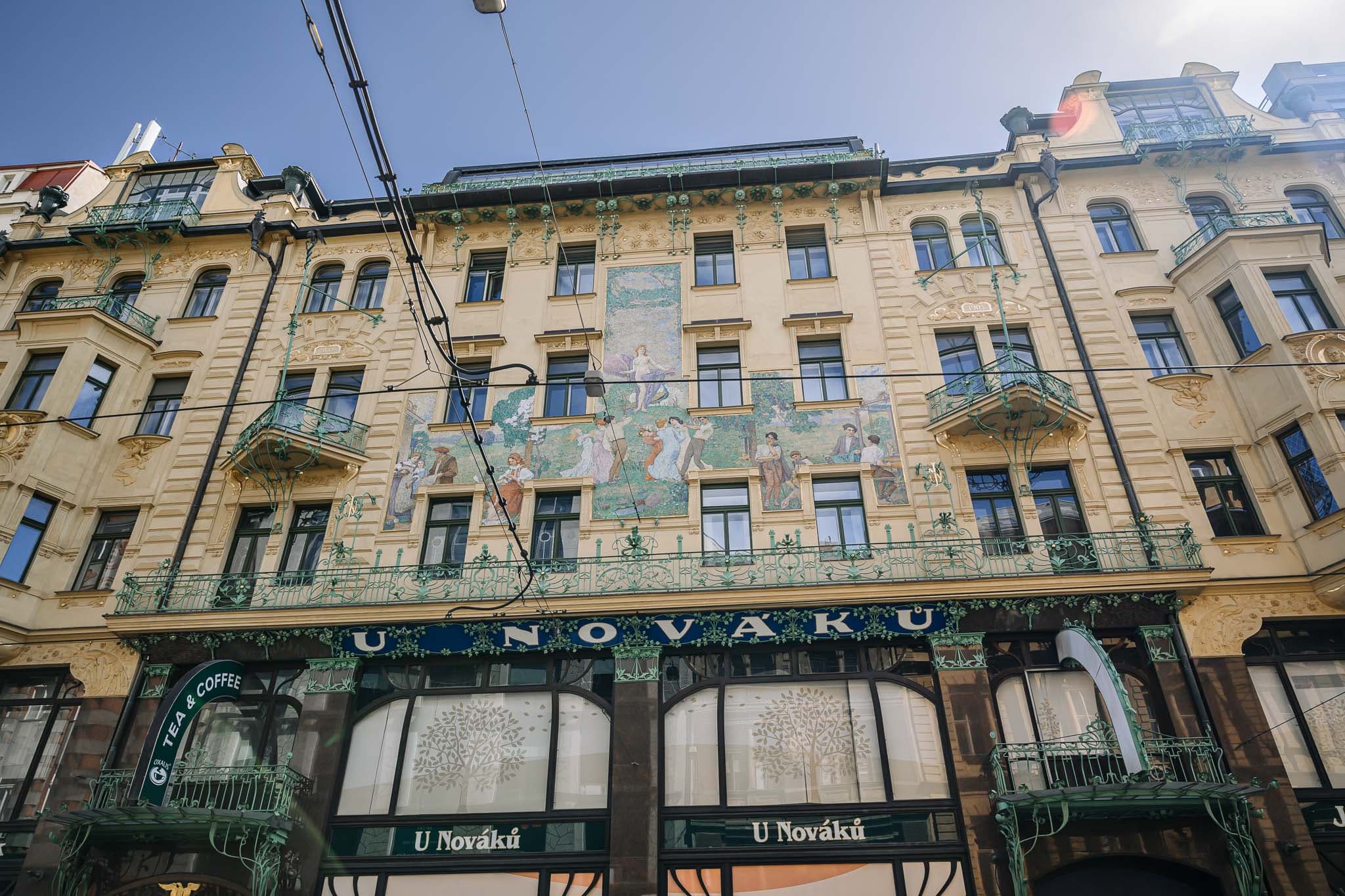 House U Nováků, Vodičkova, Prague 1 - New Town