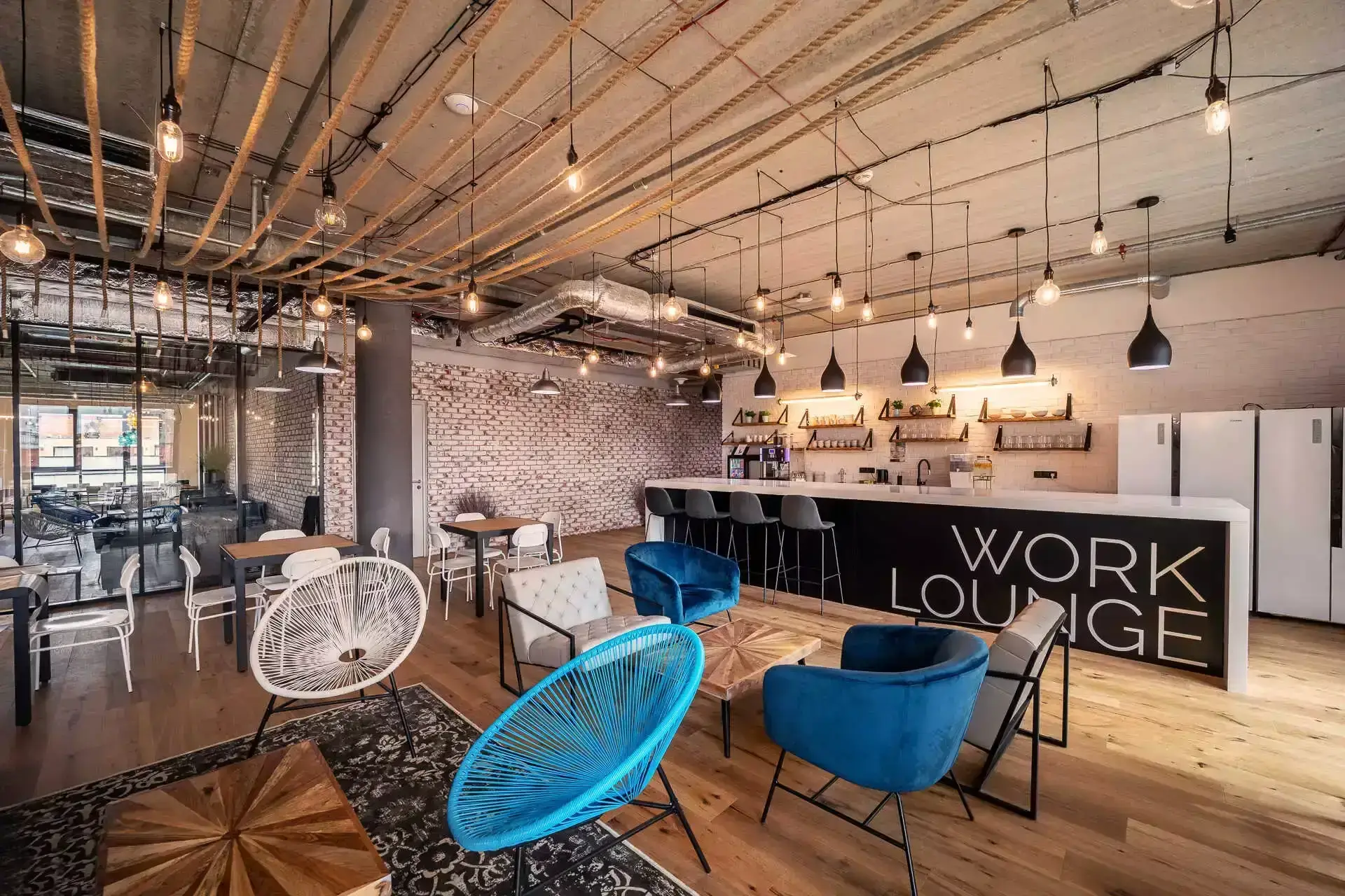 Work Lounge, Pernerova, Praha 8 - Karlín