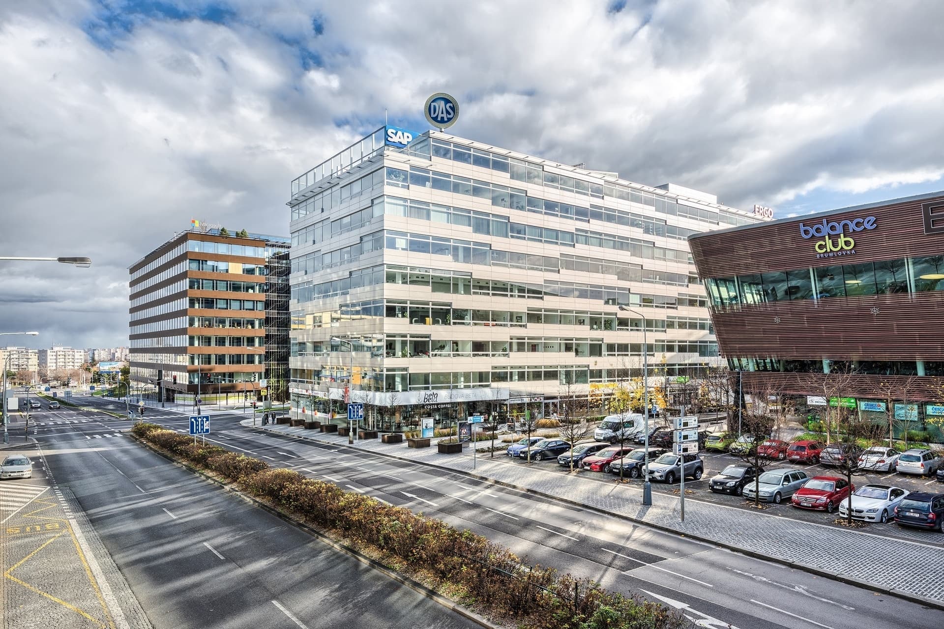 Brumlovka, budova Beta - Praha 4