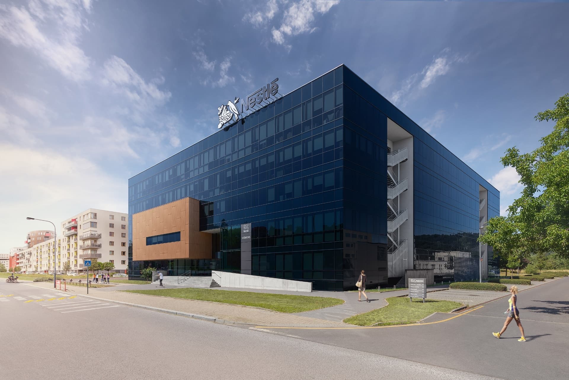 Nestlé, Mezi Vodami, Praha 4 - Modřany