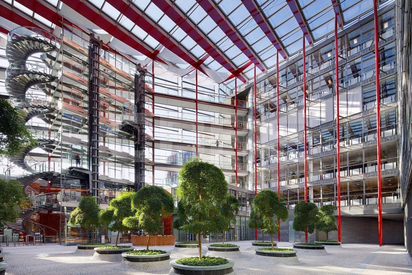 Servisované kanceláře Nile, Karolinská, Praha 8 - Karlín