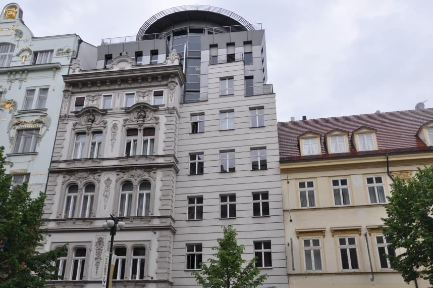 Palác Schiller, Na Příkopě, Praha 1 - Staré město