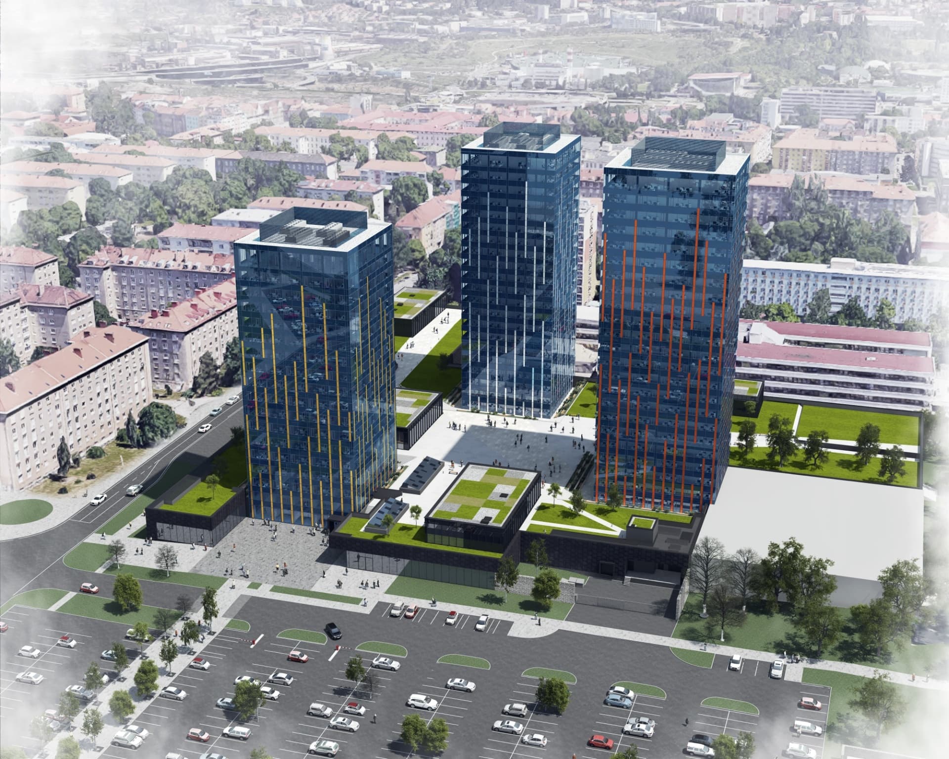 Šumavská Tower, Šumavská, Brno - Veveří