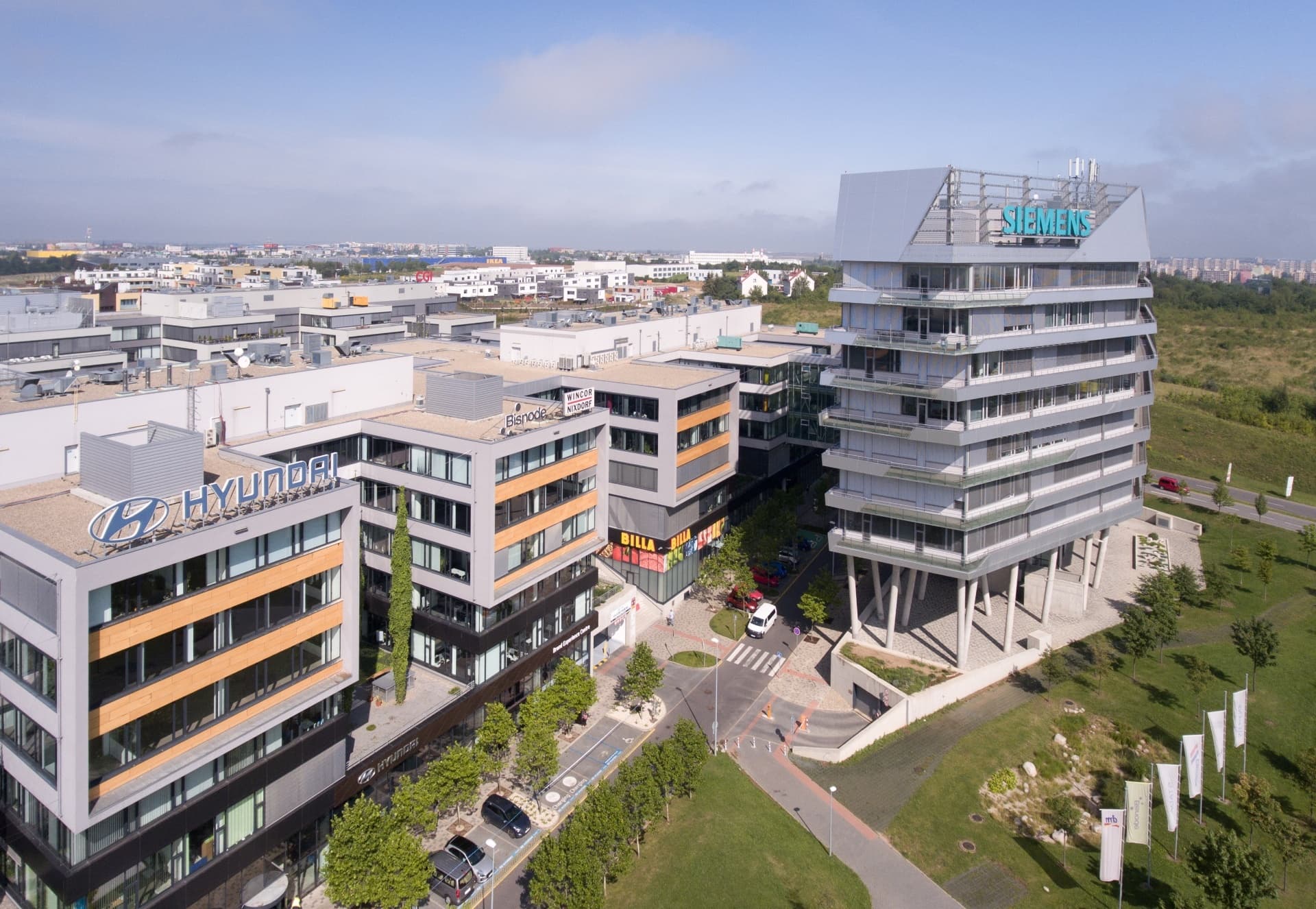 City West B2+B3, Siemensova, Praha 5 - Stodůlky