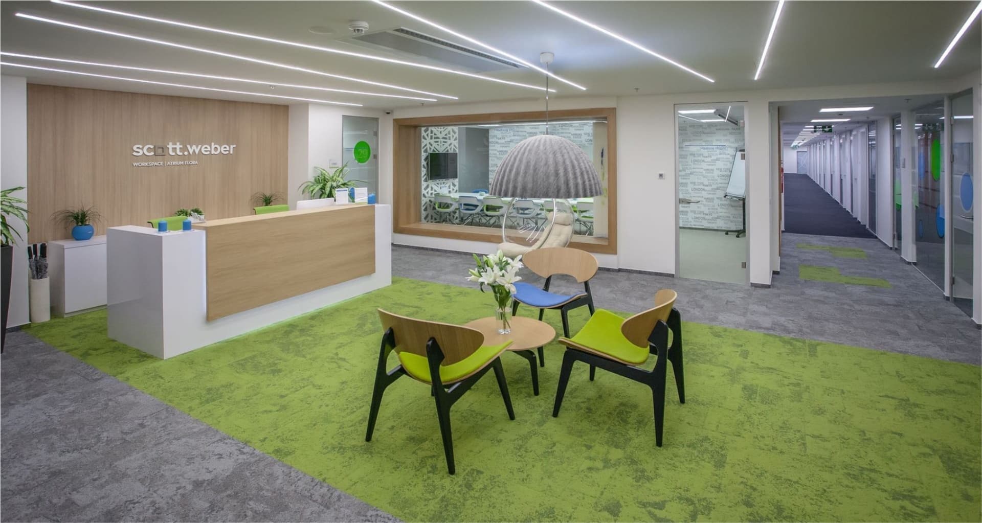 Servisované kanceláře Atrium Flora, Vinohradská, Praha 3 - Žižkov