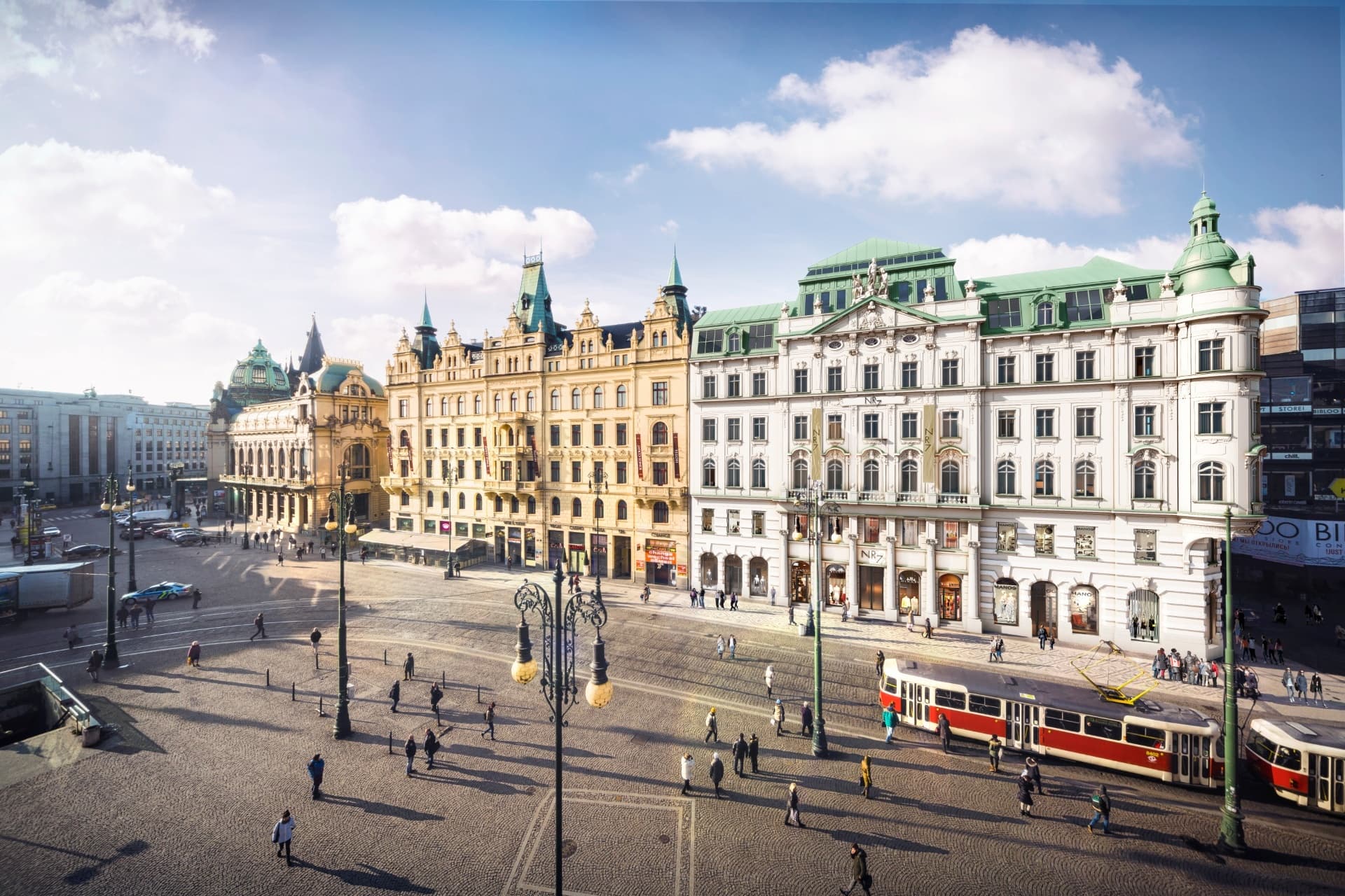 Servisované kanceláře NR7, Náměstí Republiky, Praha 1 - Staré Město