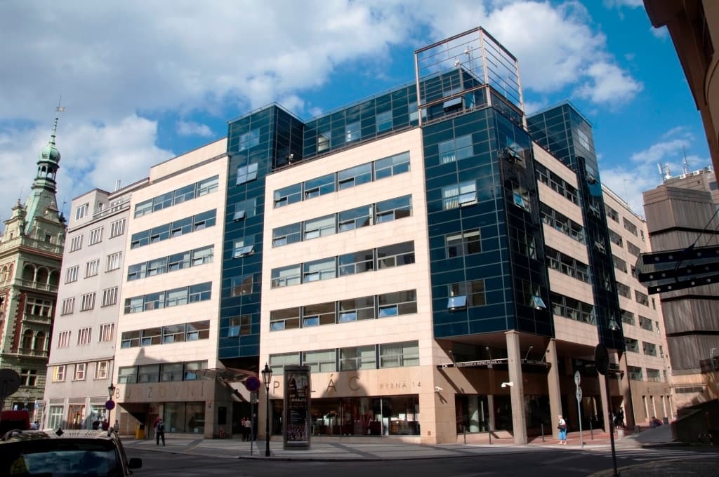 Servisované kanceláře Burzovní Palác, Rybná, Praha 1 - Staré Město