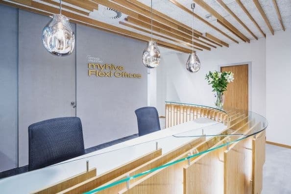 Servisované kanceláře myhive Flexi Offices, Lomnického, Praha 4 - Nusle