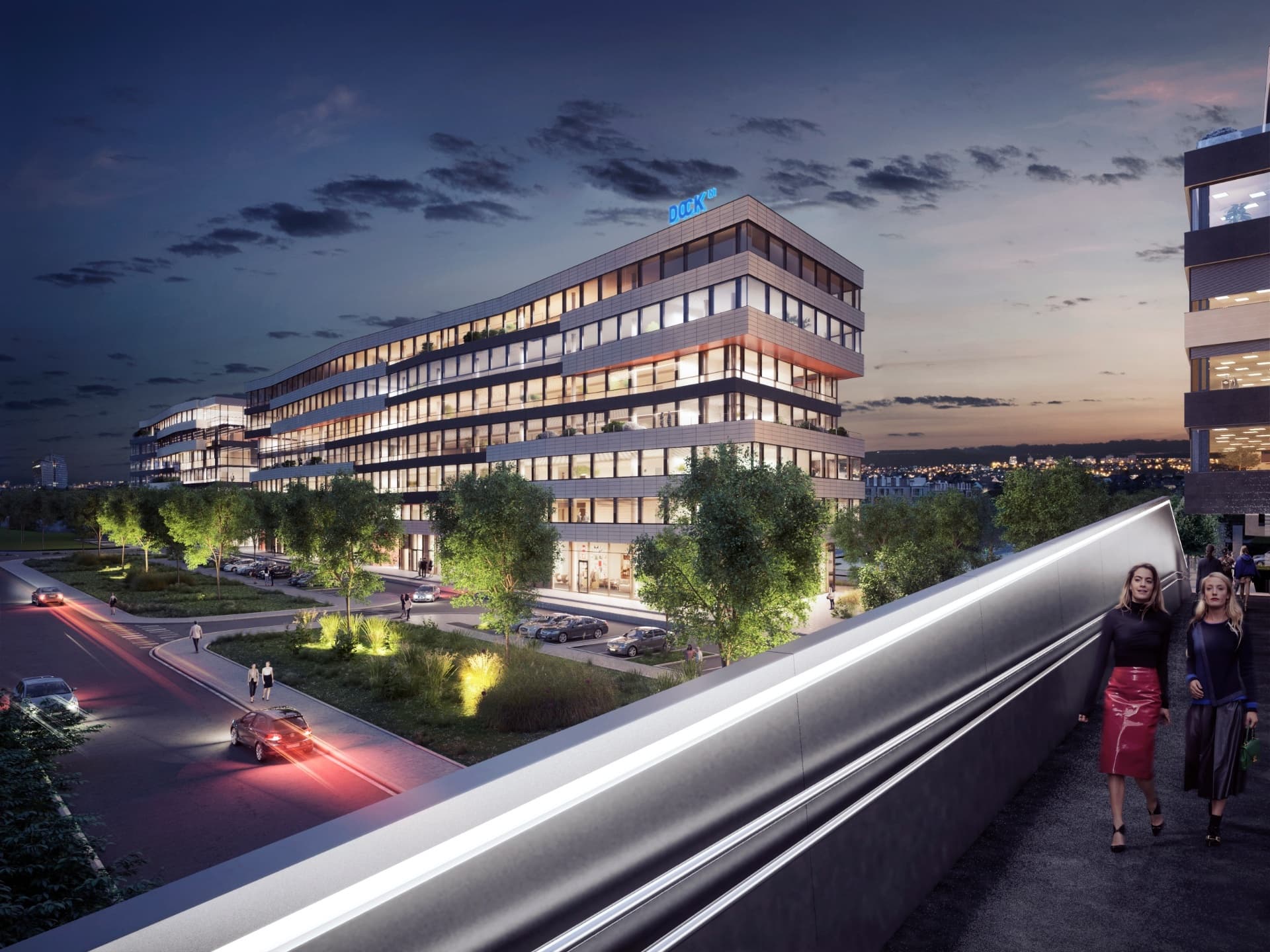 Dock In Four, Voctářova, Praha 8 - Libeň