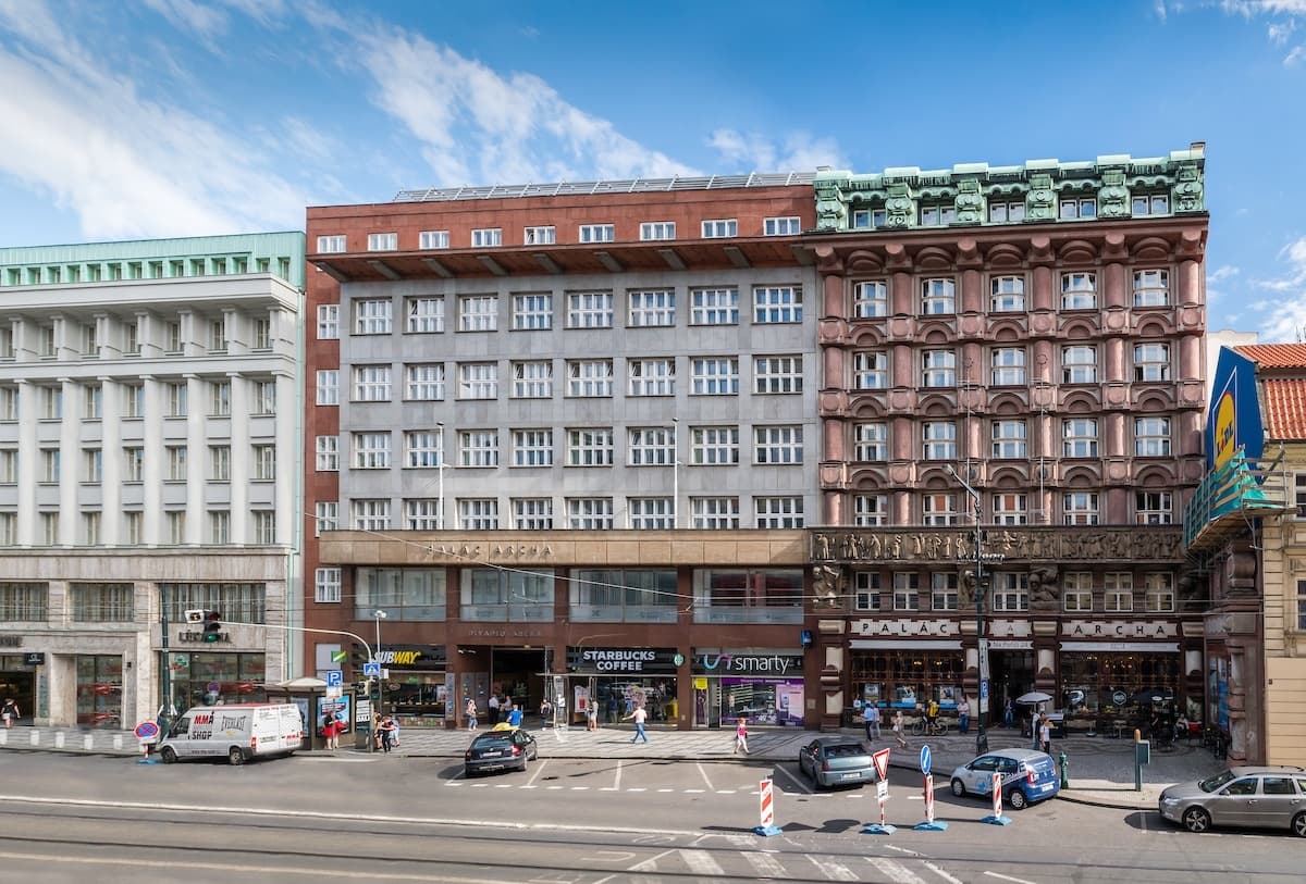 Palác Archa, Na Poříčí, Praha 1 - Florenc