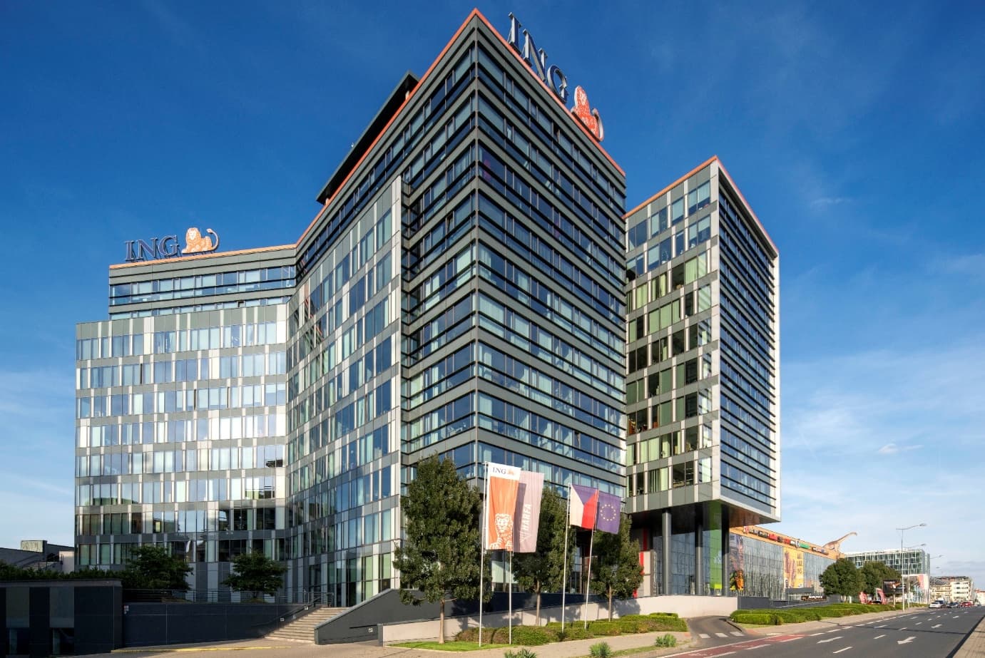 Harfa Office Park, Českomoravská, Praha 9 - Vysočany