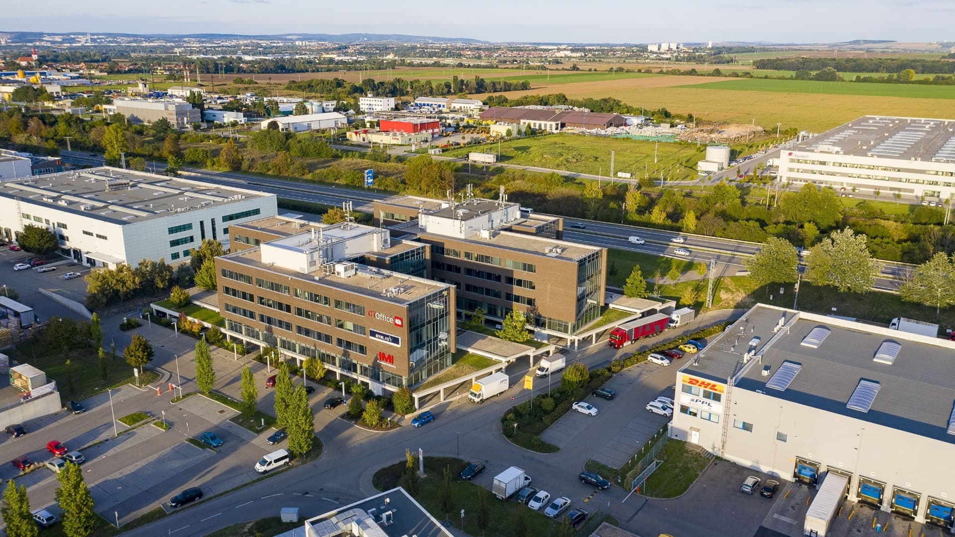 Axis Office Modřice, administrative space 50 to 4000 m2