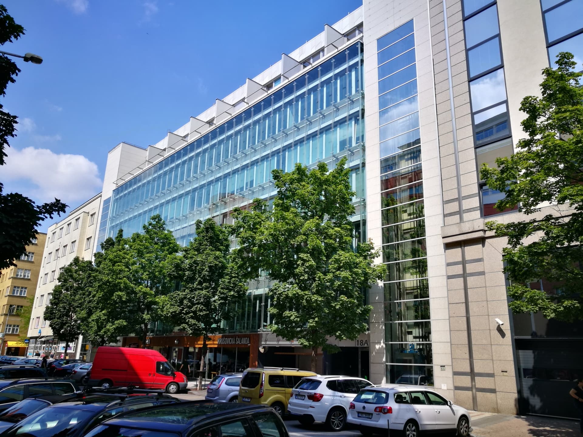 Thámova Office Center 18, Thámova, Praha 8 - Karlín